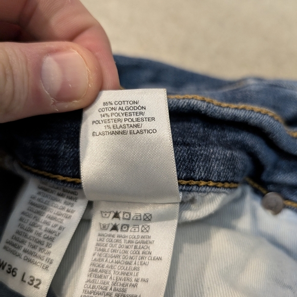 Lucky Brand 221 Straight Jeans Mens 36x31 (34x30.5) - Picture 6 of 8